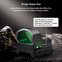 Lunette de visée holographique de haute qualité à point vert pour tir de précision en extérieur, en aluminium, grossissement 20x, objectif 30 mm, finition mate