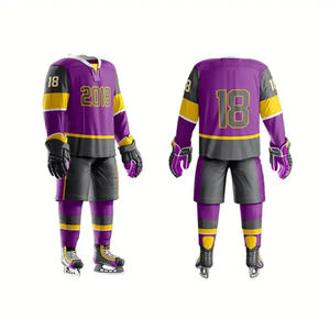 Uniforme de Hockey sobre Hielo Velocity Pro Personalizado, Diseñado para Velocidad y Agilidad, Ligero, Duradero y Transpirable, Construcción 100% Poliéster - Product Image 5