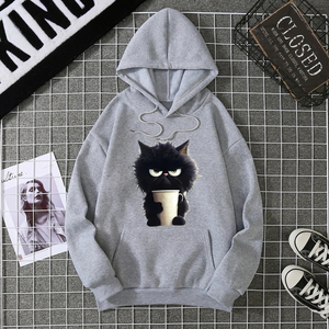 2025 hiver nouveau sweat à capuche femme style High Street Double poches sweats vêtements d'extérieur grande taille femmes vêtements - Product Image 4