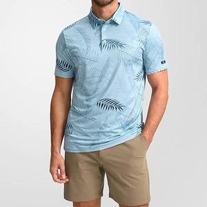 Polo personnalisé pour homme à séchage rapide, manches courtes, coupe ajustée, OEM ODM, vente en gros, vêtements décontractés - Product Image 3