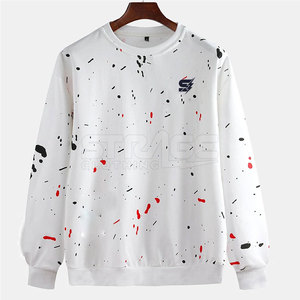 เสื้อสเวตเชิ้ตผู้ชาย ดีไซน์ใหม่ ขายดี ผ้าคอตตอนผสม นุ่มสบาย เป็นมิตรกับสิ่งแวดล้อม คอกลม ทรงปกติ ใส่ได้ทั้งฤดูใบไม้ร่วงและฤดูหนาว - Product Image 1