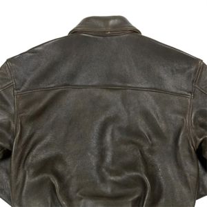 Veste de vol pour homme en cuir véritable avec des caractéristiques d'aviateur authentiques et un design inspiré-Parfait pour les pilotes et les aventuriers - Product Image 5