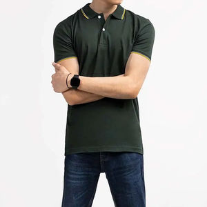 Impresión de logotipo personalizado sólido calidad premium secado rápido transpirable 2025 manga corta deportes de los hombres para camisas moda - Product Image 2