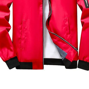 แจ็กเก็ตนักบินสำหรับผู้ชายและผู้หญิงน้ำหนักเบาสีทึบระบายอากาศได้ดีสำหรับฤดูหนาว - Product Image 6