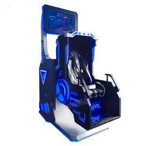Machine de réalité virtuelle de haute qualité pour jeux de course et rotation, chaise de mouvement pour parc à thème VR, prix usine - Product Image 2