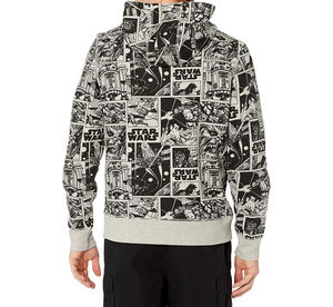 2023 nuevo último diseño personalizado Y2K Full Zip Up Hoodie Over Face Rhinestone patrón estampado Vintage transpirable Hoodie para hombres - Product Image 6