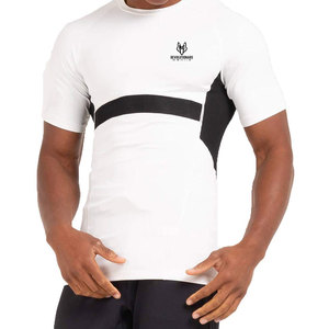 Camiseta deportiva de alta calidad para hombre con tecnología de secado rápido para sesiones de entrenamiento cómodas Camiseta deportiva para hombre - Product Image 5