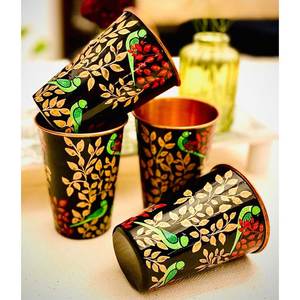 El mejor fabricante de vasos de sublimación India Diseño de cobre Premium Calidad artesanal en blanco - Product Image 6