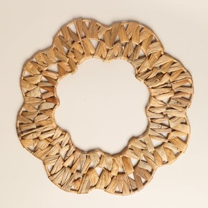 Water hyacinth charger plates wholesale supply plate mats premium quality handwoven <b>placemat</b> - Product Image 3