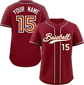 Ropa deportiva de equipo personalizada, camiseta de béisbol americana, camisetas de béisbol para hombres, ropa de softbol para niños jóvenes, camiseta - Product Image 2