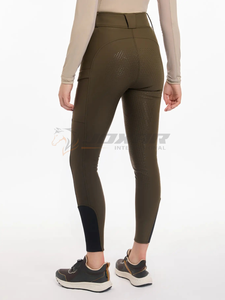 Vêtements professionnels Culottes d'équitation pour femmes Léger Respirant Flexible Slim Fit Tissu Durable pour les cavaliers et les athlètes - Product Image 4