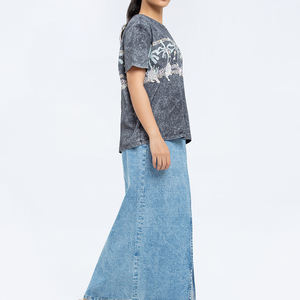 T-shirts décontractés à manches courtes pour femmes, coupe ample, 100% coton, style streetwear pour tous les jours - Product Image 6