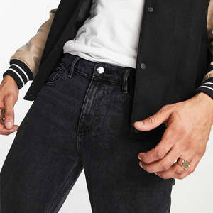 Jeans Rectos de Invierno, Estilo Nuevo, Alta Calidad, 100% Algodón, Personalizados, Suaves, Lavados a la Piedra, Transpirables, Ligeros, para Exteriores - Product Image 3