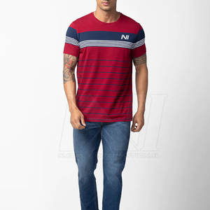 Camiseta Personalizada al por Mayor con el Logotipo de Tu Marca, 100% Algodón, Lisa, Extra Grande, Informal para Hombre - Product Image 2