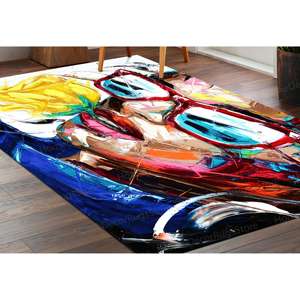 Tapis imprimé : facile à nettoyer, salon, salle de bain, cadeau, chambre de fille, tapis en velours de luxe - Product Image 3