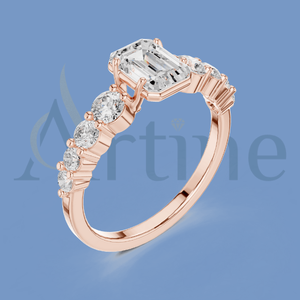 Bague gravée 14K pour homme Cadeau personnalisé - Product Image 1