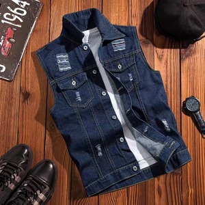 Personnaliser Élégant Jeans Lavés Homme Vestes 100% Coton Denim Hommes Vestes Premium Veste En Gros Pour Les Hommes - Product Image 5