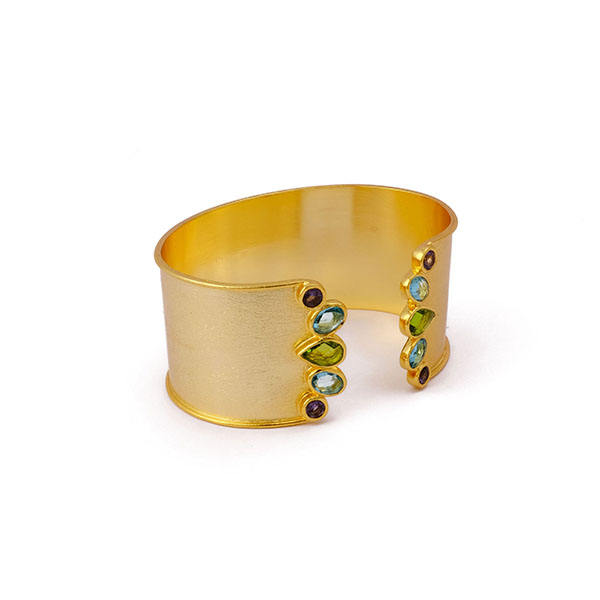 Blue Topaz, Purple Amethyst, Green Amethyst