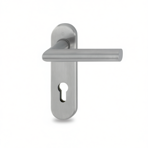 Amsterdam FS-E1400F/353K Classe 4 PZ/Blank Removal 72mm entre centres 9mm Ensemble de poignées à levier ignifuges pour porte-étagères de porte - Product Image 2