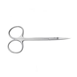 Ciseaux chirurgicaux pour iris en acier inoxydable, pointe fine et tranchante, conception de précision, idéal pour les cliniques ophtalmiques, dentaires et les procédures médicales - Product Image 3