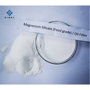 High Purity Synthetic Magnesium Silicate Cosmetic Grade <b>White</b> Fine Powder Good Oil Absorption For <b>Foundation</b> Cosmetic Powder - Product Image 2