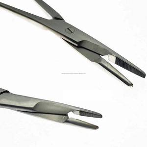 กรรไกรจับเข็มผ่าตัดแบบรวมในตัว ทำจากเหล็กกล้าไร้สนิม ยี่ห้อ WORLD PRECISION SURGICAL สำหรับการเย็บแผลทางการแพทย์และทันตกรรม - Product Image 4