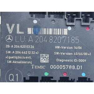 CENTRALINA GUÍA DE PUERTA SX MERCEDES Clase C Sedán W204 A2048207185 (07>) - Product Image 3