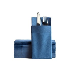 Vente en gros de porte-couverts en cuir et métal étui porte-couteau marron pour couverts de table en cuir avec produit fait main artisanat naturel - Product Image 3