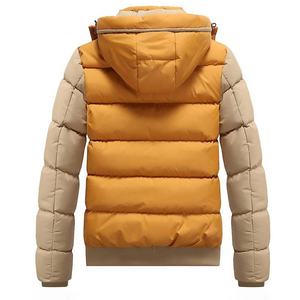 เสื้อแจ็คเก็ตบุนวมมีฮู้ดสำหรับผู้ชาย, เสื้อโค้ทขนเป็ดบางมีฮู้ดกันลมและมีกระเป๋าซิปให้ความอบอุ่น - Product Image 2