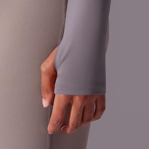 เสื้อออกกำลังกายผ้าโพลีเอสเตอร์ผสมสแปนเด็กซ์ ปักโลโก้ตามสั่ง |   OEM/ODM แห้งเร็ว - Product Image 5