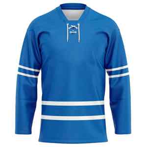 Maillot de hockey sur glace sublimé personnalisé en tissu de performance offrant respirabilité, durabilité et confort - Product Image 6