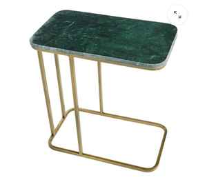 Table basse en marbre moderne Petite table d'appoint et d'appoint pour salon ou chambre à coucher - Product Image 2