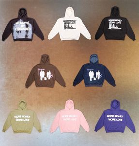 Sudadera con capucha Heavyweight Blank Streetwear Gráfico Vintage Estampado de gran tamaño Tallas grandes Peso pesado algodón - Product Image 1