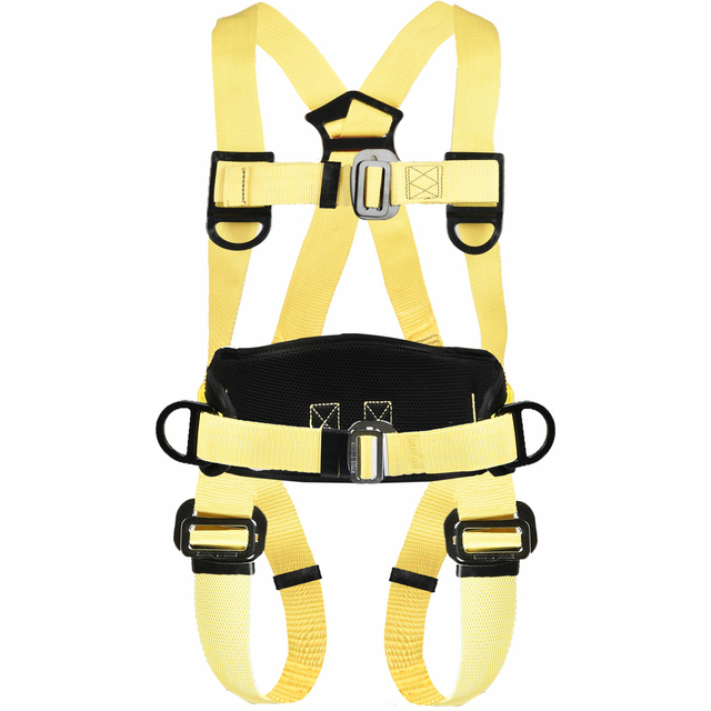 Harness Parachute Skydiving for Climbing Rescue and Industrial Use with CE Certification and Adjustable Leg and Chest Support