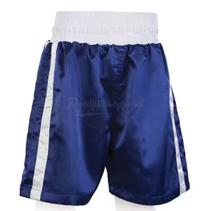 Venta al por mayor de fábrica, pantalones cortos de boxeo Mma DE LUCHA elásticos lisos, tarifa de venta completa, pantalones cortos de boxeo de buena calidad - Product Image 2