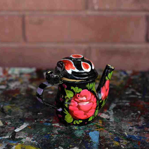 Patrón de Arte de camión tradicional Chainak de té, tetera de Arte de camión elegante, teteras de Arte de camión al por mayor - Product Image 3