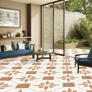 กระเบื้องเซรามิกดิจิตอลกันลื่นขนาด 300x300 มม. สไตล์โมเดิร์น สำหรับใช้งานภายนอกอาคาร โรงแรม โรงพยาบาล วิลล่า โรงเรียน ห้างสรรพสินค้า โกดัง - Product Image 5