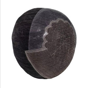 Perruque en cheveux humains Q6 Yaki, toupet pour homme, cheveux vierges Remy, trame unique, Bangladash Naturalizer Curl Bonnet, extension de cheveux Remi - Product Image 5