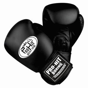Guantes de boxeo y MMA de cuero PU con logotipo personalizado profesional Unisex, ropa de entrenamiento con empuñaduras de mano, Sparring apto para artes marciales - Product Image 6