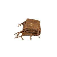Vela de Sombra Premium de Fibra de Coco Natural, Ecológica, para Exteriores, para Construcción y Camping, Modelo Vietchoice Parker