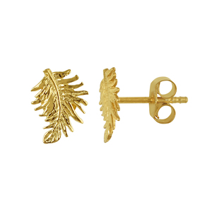 Classic 25 Styles Gold Plated Sterling Silver Designer Two Tone Sun <b>Moon</b> Shape Plain Earrings for Gifts and Parties - Product Image 4