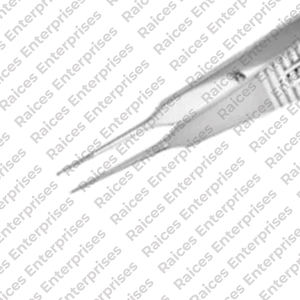 Pince à suture manuelle régulière Castroviejo pour étudiants en médecine Produit tendance haut de gamme Instrument médical Pince Castroviejo - Product Image 2