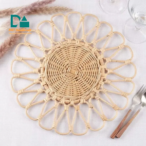 Premium Handmade Woven Rattan Bamboo <b>Placemats</b> Eco Friendly for Dining - Product Image 2