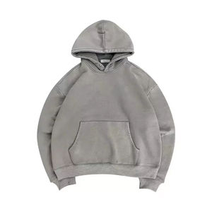 Sweat à capuche premium épais en molleton de coton surdimensionné personnalisé OEM pour streetwear, hiver, décontracté et usage quotidien - Product Image 1