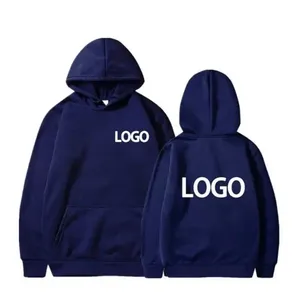 Vente en gros de sweats à capuche personnalisés de haute qualité de luxe de créateur Sportswear Plain Hoodies pour hommes grande taille Pullover Hoodies Logo imprimé - Product Image 4