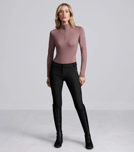 Pantalons d'équitation pour femmes, coupe ajustée, tissu durable, léger, confortable, élégant, pantalon d'équitation pour l'entraînement et les spectacles - Product Image 4