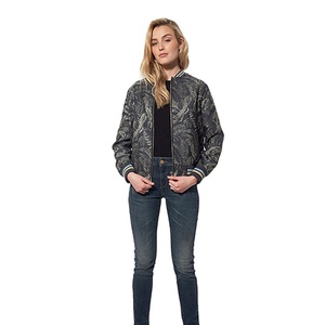 Chaqueta de Mujer con Diseño Nuevo, Tejida, Ecológica, Sublimada, con Cierre Completo, Estampada, Transpirable, Ajustada, Cómoda, para Otoño, Gran Venta - Product Image 5