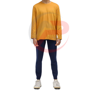 Camiseta Casual de Manga Larga con Cuello Redondo para Hombre, Diseño Personalizado, Ajuste Regular, Secado Rápido, Transpirable, Algodón y Poliéster, Diseño en Blanco - Product Image 6