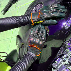 ถุงมือขี่มอเตอร์ไซค์ถุงมือขี่มอเตอร์ไซค์ถุงมือขับมอเตอร์ไซด์ผู้ชายระบายอากาศได้ดี - Product Image 3