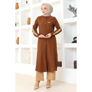 Ensemble de costume boutonné décontracté mi-long - Product Image 3